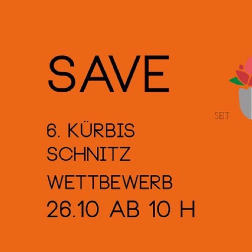 Save The Date. #kürbisschnitzwm2019…